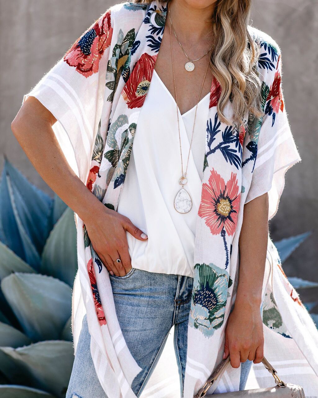 Women Vintage  Print Chiffon Shirts Bohemian Beach Kimono Long Cardigan Blouse 2021 New Female Shawl Loose Outwear Top Oversize