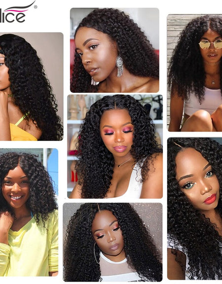 100% Curly Weave Human Hair