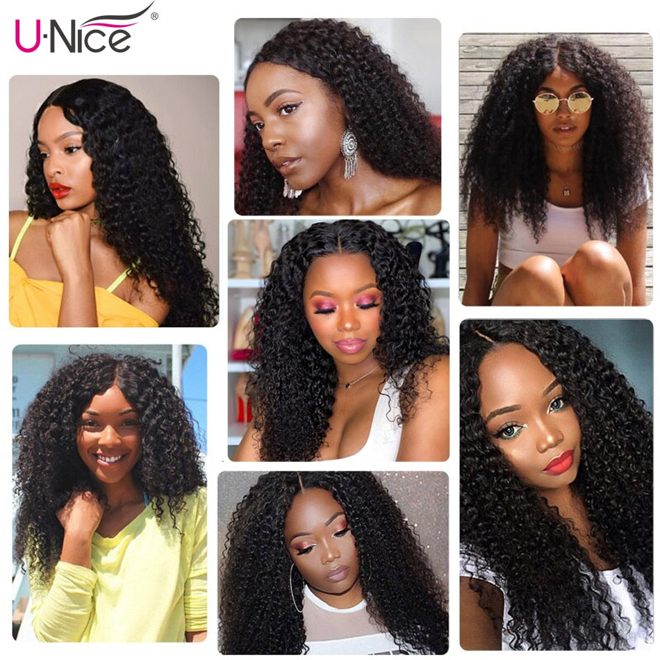 100% Curly Weave Human Hair