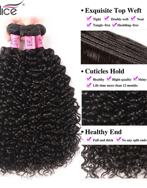 Charger l&#39;image dans la visionneuse de la galerie, 100% Curly Weave Human Hair
